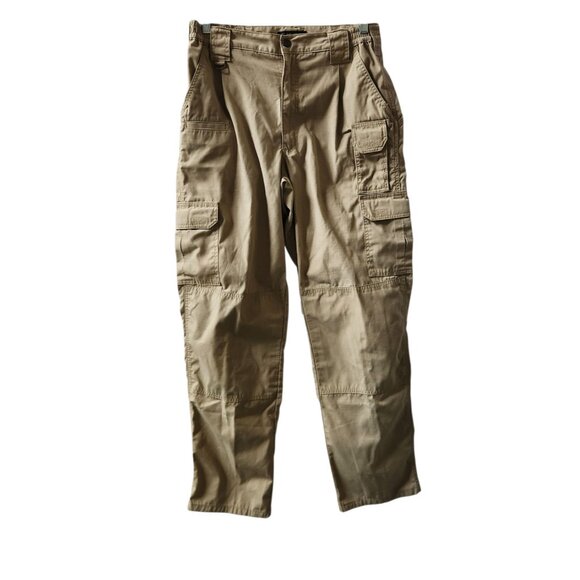 5.11 Tactical‎ TacLite Pro Pants Cargo Tan Ripstop Lightweight Mens 34x34 EUC - Picture 1 of 13